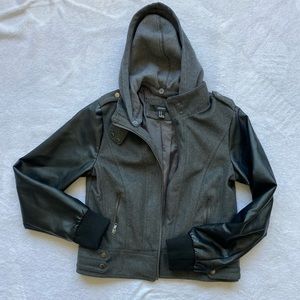 Faux Leather Jacket